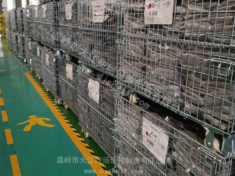 帶輪倉儲籠應用