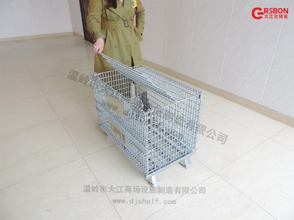 倉儲籠加可折疊蓋網